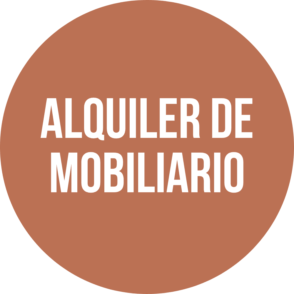 alquiler de mobiliario