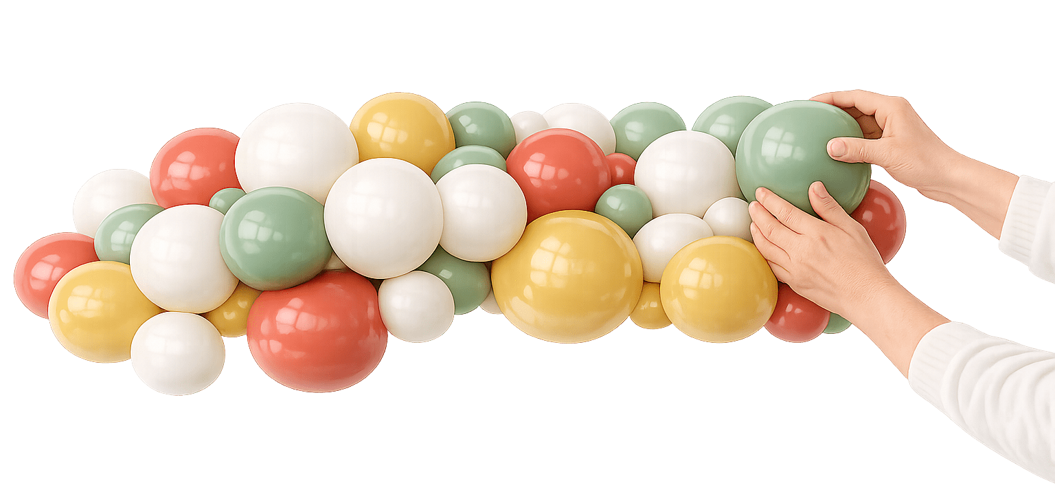 girnalda de globos