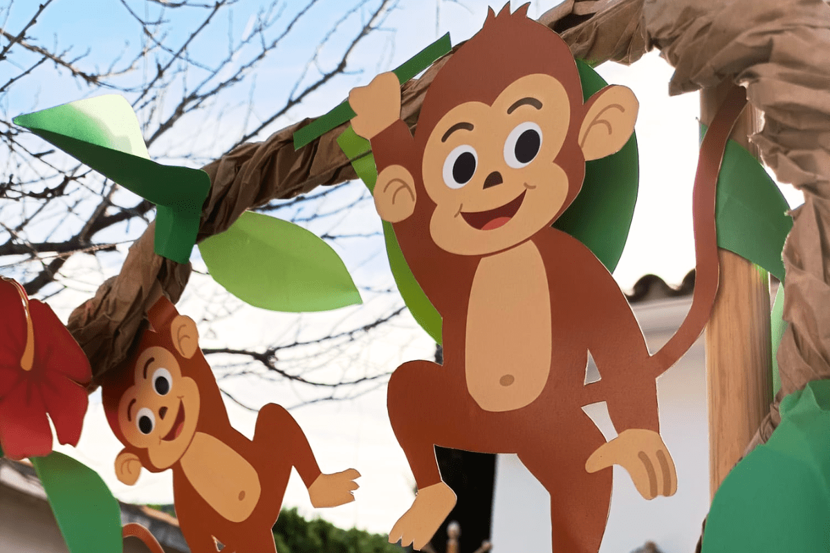 monos fiesta infantil